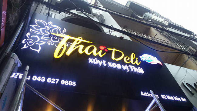 Làm bảng hiệu chữ nổi alu đẹp tại HCM 