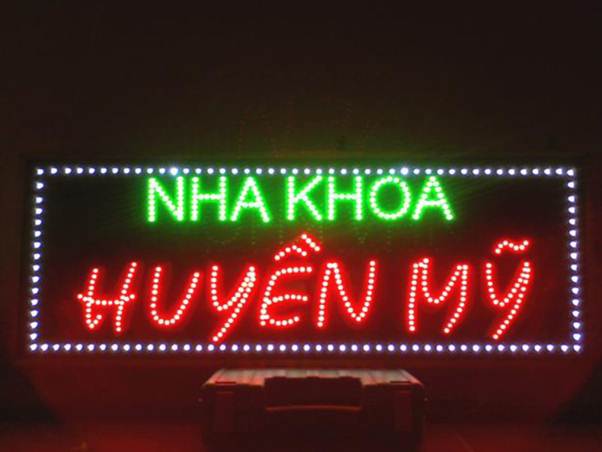 Thi công bảng hiệu HCM